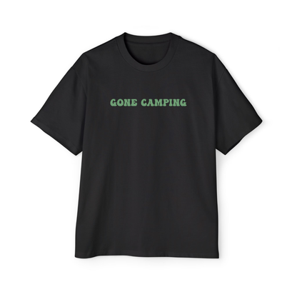 Camping Oversized Tee (Black)