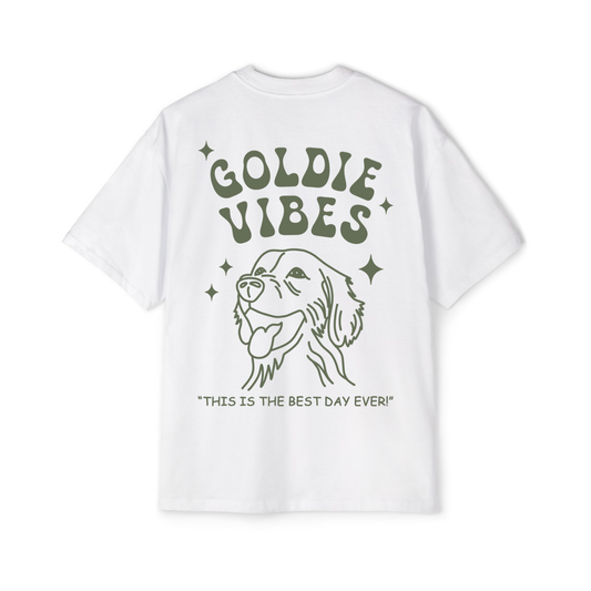 Goldie Oversized Tee (White)